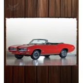 Металлическая табличка Pontiac GTO Convertible 557